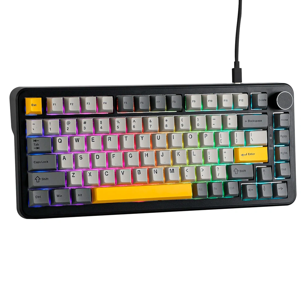 Игровая клавиатура Ajazz Grey-Black AK820MAX Magnetic switch - фото 13