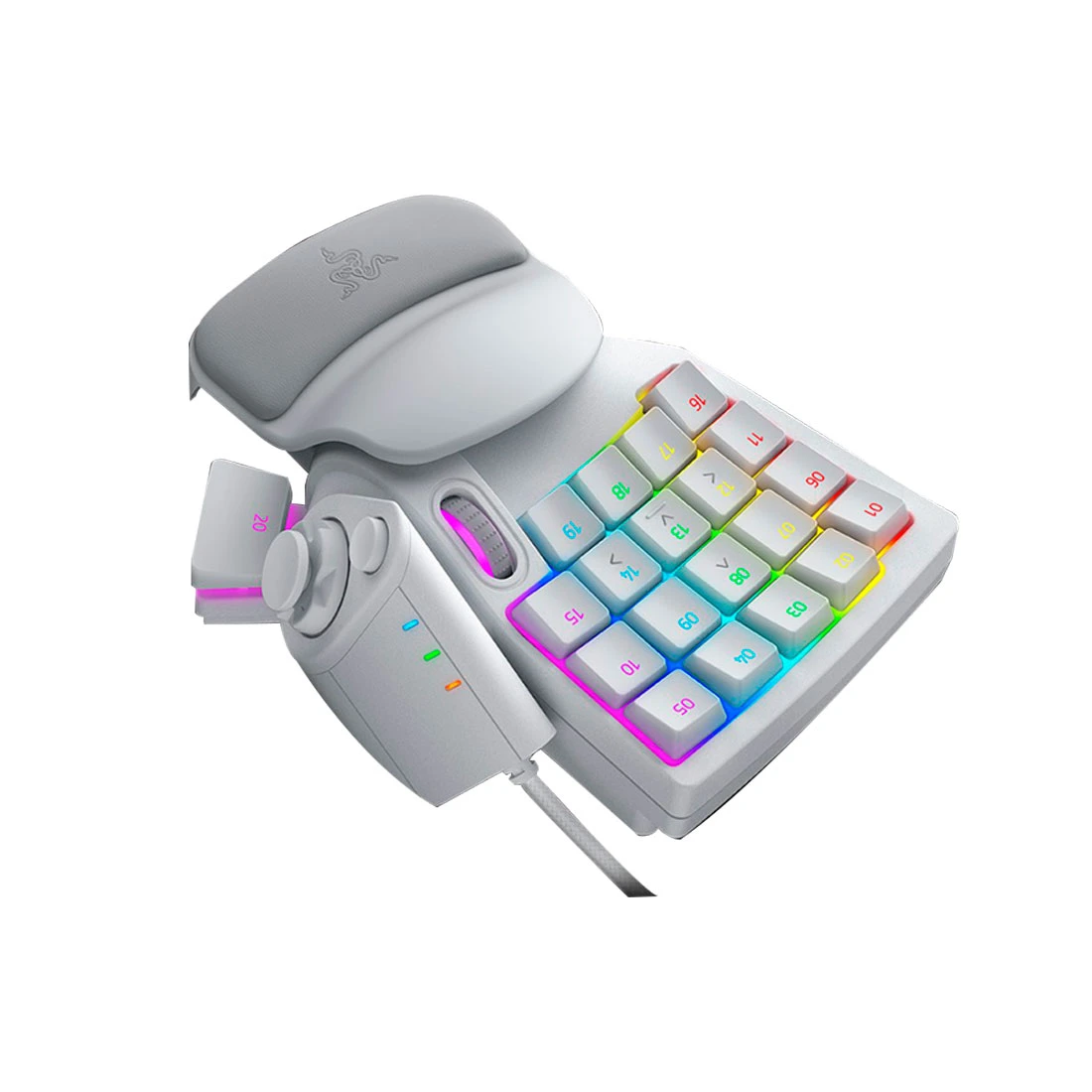 Мини клавиатура - кейпад Razer Tartarus Pro - Mercury White  - фото 3