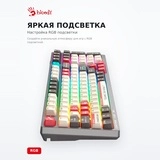 Клавиатура игровая беспроводная Bloody WS98 Pixels Red - фото 4
