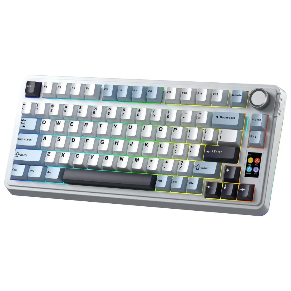 Игровая клавиатура AULA S75 Pro Star Vector Switch White - фото 2
