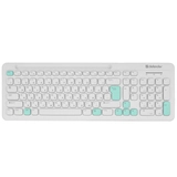 Комплект беспроводной клавиатура+мышь Defender Cerrato C-978 RU White - фото 2