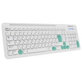 Комплект беспроводной клавиатура+мышь Defender Cerrato C-978 RU White - фото 3