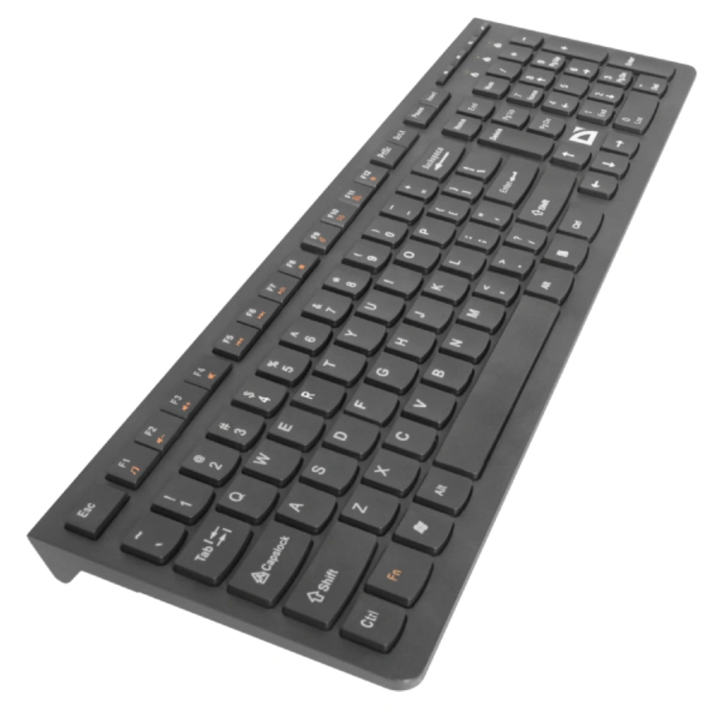Комплект беспроводной клавиатура+мышь Defender Columbia C-775 RU Black - фото 4