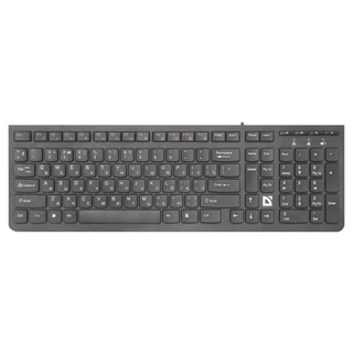 Комплект беспроводной клавиатура+мышь Defender Columbia C-775 RU Black - фото 2