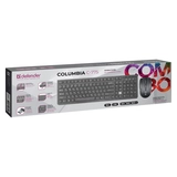 Комплект беспроводной клавиатура+мышь Defender Columbia C-775 RU Black - фото 9