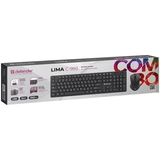 Комплект беспроводной клавиатура+мышь Defender Lima C-993 RU Black - фото 7