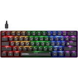 Клавиатура игровая механическая Defender Consul GK-220 RU, Rainbow, 61кн Black - фото 5