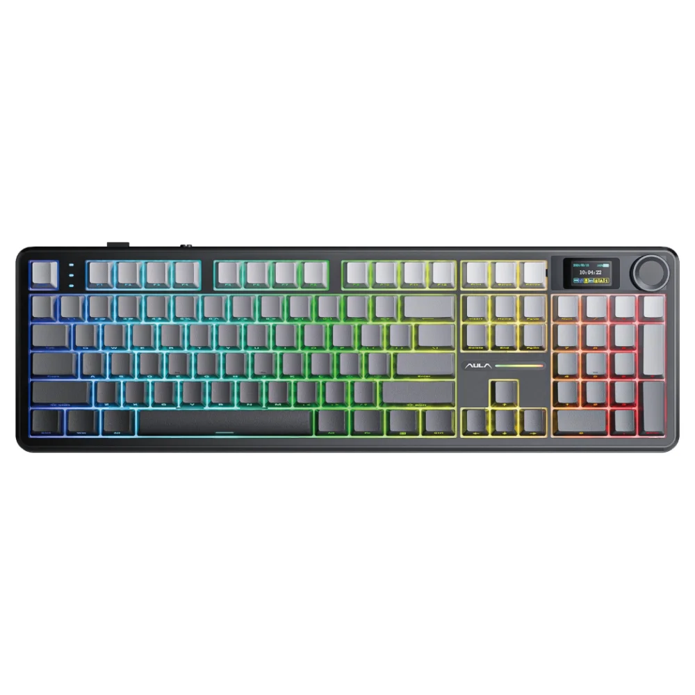 Игровая клавиатура AULA F108 Pro LEOBOG Raindrop Switch Black