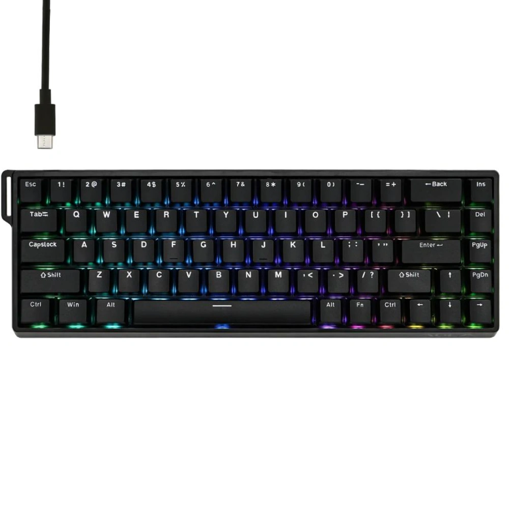 Игровая клавиатура AULA WIN68 HE Graywood Magnetic Switch - фото 8