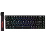 Игровая клавиатура AULA WIN68 HE Graywood Magnetic Switch - фото 9