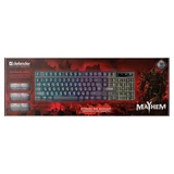 Клавиатура проводная Defender Mayhem GK-360DL RU, RGB подсветка, 19 Anti-Ghost - фото 9