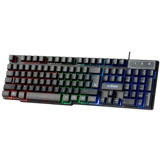 Клавиатура проводная Defender Mayhem GK-360DL RU, RGB подсветка, 19 Anti-Ghost - фото 2