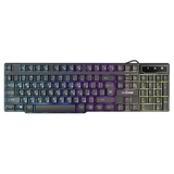 Клавиатура проводная Defender Mayhem GK-360DL RU, RGB подсветка, 19 Anti-Ghost