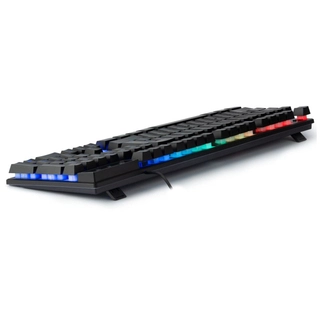 Клавиатура проводная Defender Mayhem GK-360DL RU, RGB подсветка, 19 Anti-Ghost - фото 4