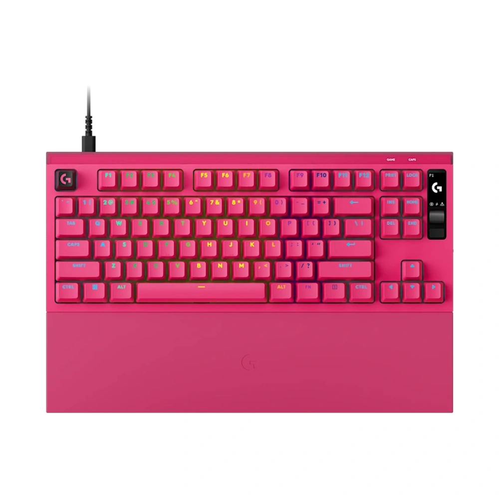 Игровая клавиатура LOGITECH PRO X2 RAPID KEYBOARD - PINK 920-014110