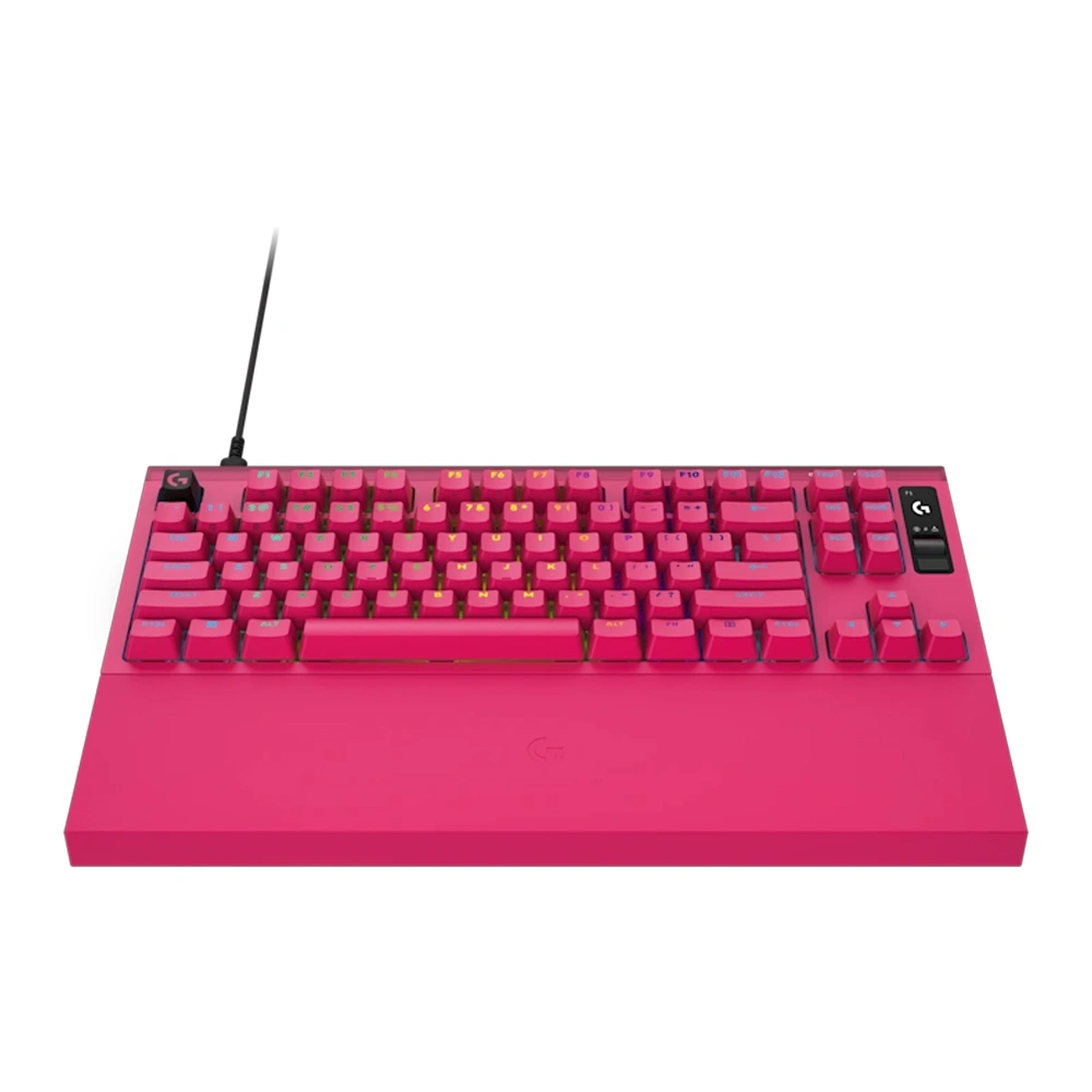 Игровая клавиатура LOGITECH PRO X2 RAPID KEYBOARD - PINK 920-014110 - фото 3