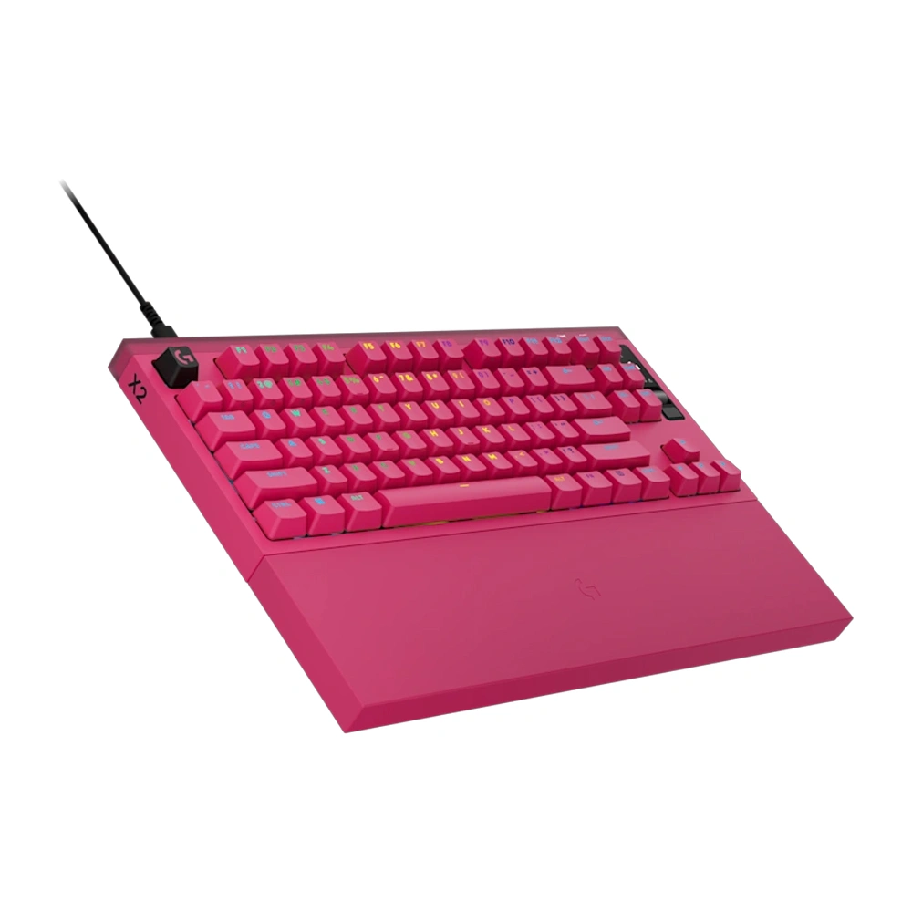 Игровая клавиатура LOGITECH PRO X2 RAPID KEYBOARD - PINK 920-014110 - фото 4