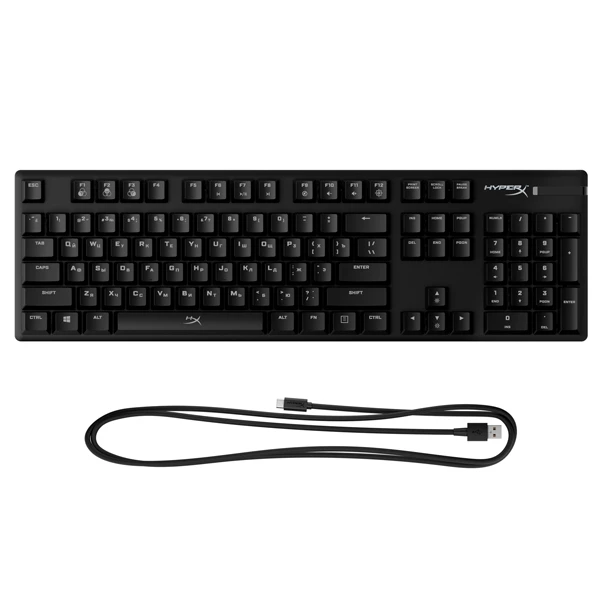 Клавиатура HyperX Alloy Origins Mechanical Gaming Keyboard Russian layout 4P4F6AX#ACB Alloy Origins (HX-KB6RDX-RU) - фото 5