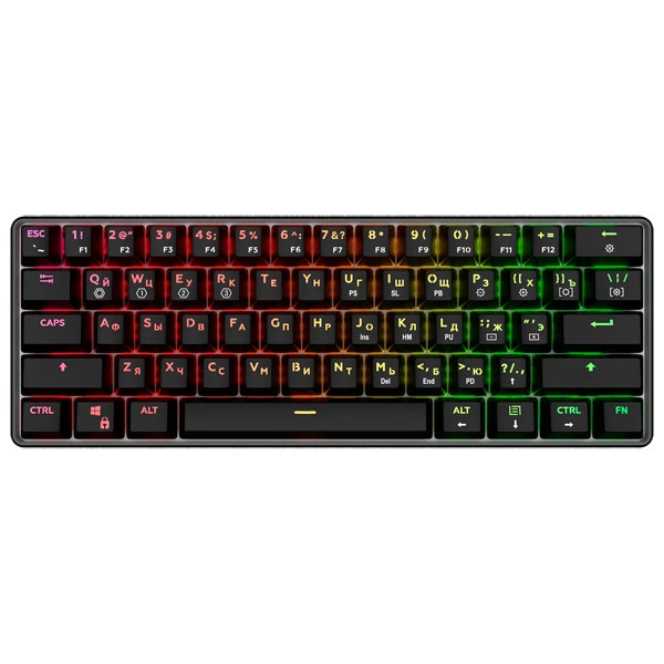 Клавиатура проводная игровая Dark Project KD2 Black (DP-KD-0002-RD)