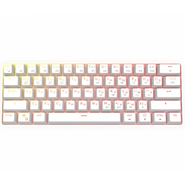 Клавиатура проводная игровая Dark Project KD2 White (DP-KD-0002WH-RD)