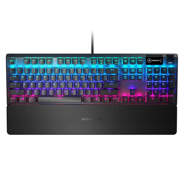 Клавиатура Steelseries Apex 5 US Apex 5 64532 TTC Blue - фото 2
