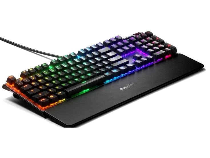 Клавиатура Steelseries Apex 5 US Apex 5 64532 TTC Blue - фото 4