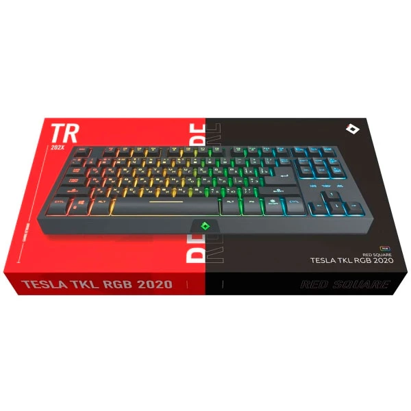 Клавиатура проводная Red Square Tesla TKL RGB 2020 А (RSQ-20016) - фото 3