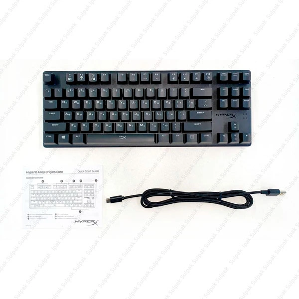 Клавиатура проводная HyperX Alloy Origins Core (HX-KB7BLX-RU) - фото 7