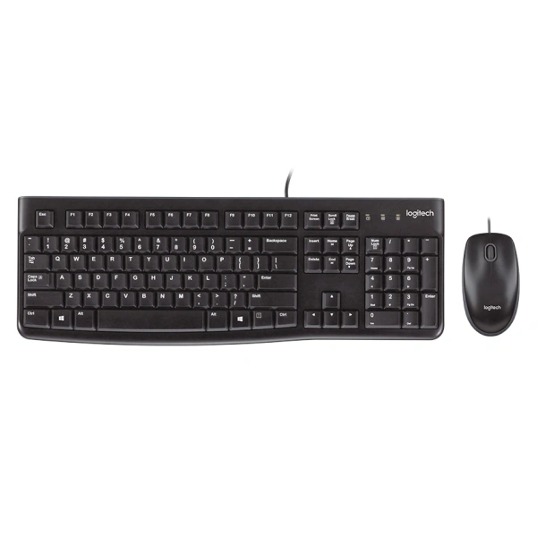 Комплект проводная Клавиатура + Мышь Logitech MK120 (920-002561)
