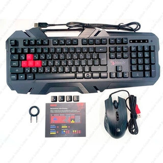 Комплект проводной Клавиатура + Мышь A4tech Bloody B2500