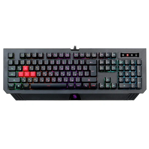 Клавиатура игровая проводная A4tech B120N Bloody USB