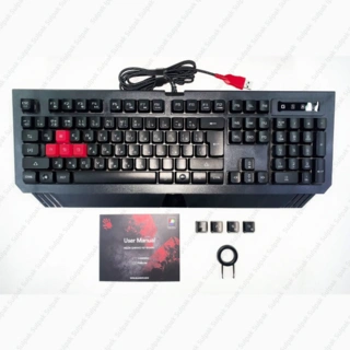 Клавиатура игровая проводная A4tech B120N Bloody USB