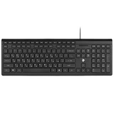 Клавиатура проводная 2E KM1020 Slim USB