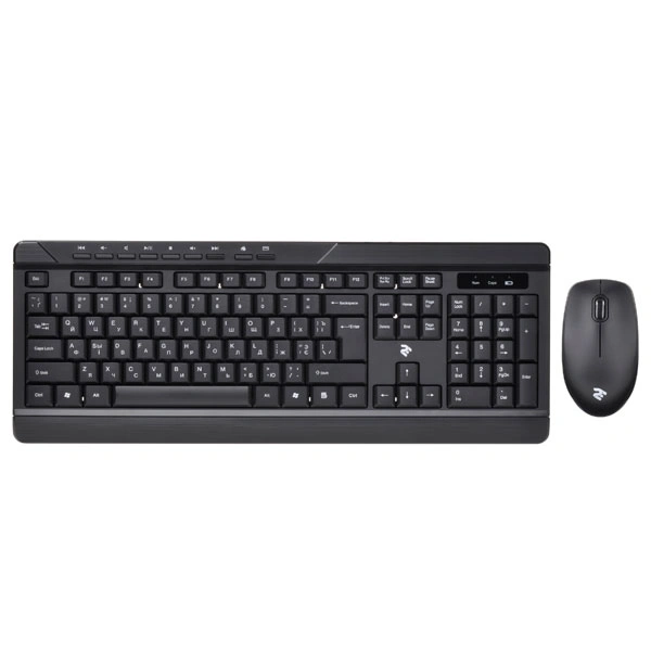 Клавиатура 2Е MK 410 WL black