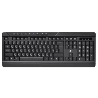 Клавиатура 2Е MK 410 WL black