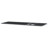 Клавиатура беспроводная Apple Magic Keyboard with Touch ID and Numeric Keypad Black Keys (MMMR3RS/A) - фото 4
