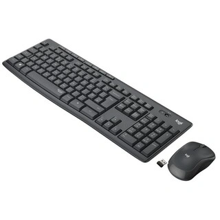 Комплект беспроводной клавиатуры Logitech MK295 Silent Wireless Combo Graphite - фото 2