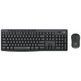 Комплект беспроводной клавиатуры Logitech MK295 Silent Wireless Combo Graphite