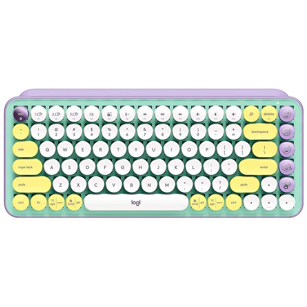 Клавиатура беспроводная Logitech POP keys Wireless Mechanical Daydream mint