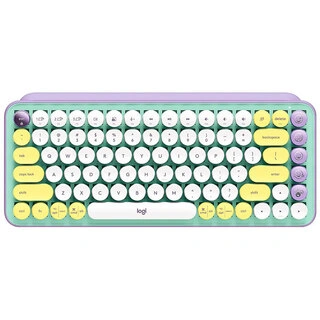 Клавиатура беспроводная Logitech POP keys Wireless Mechanical Daydream mint