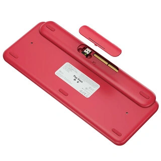Logitech сымсыз пернетақтасы POP keys Wireless Mechanical Heartbreaker rose