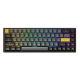 Клавиатура беспроводная AKKO 3068B Plus Black&Gold (Jelly Pink switches)