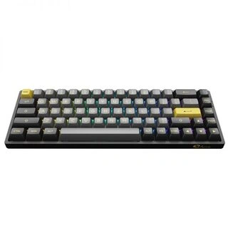 Клавиатура беспроводная AKKO 3068B Plus Black&Gold (Jelly Pink switches)