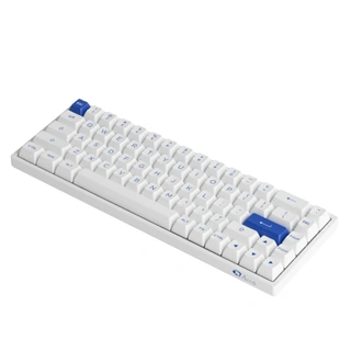 Клавиатура беспроводная AKKO 3068B White&Blue (Jelly Pink switches)