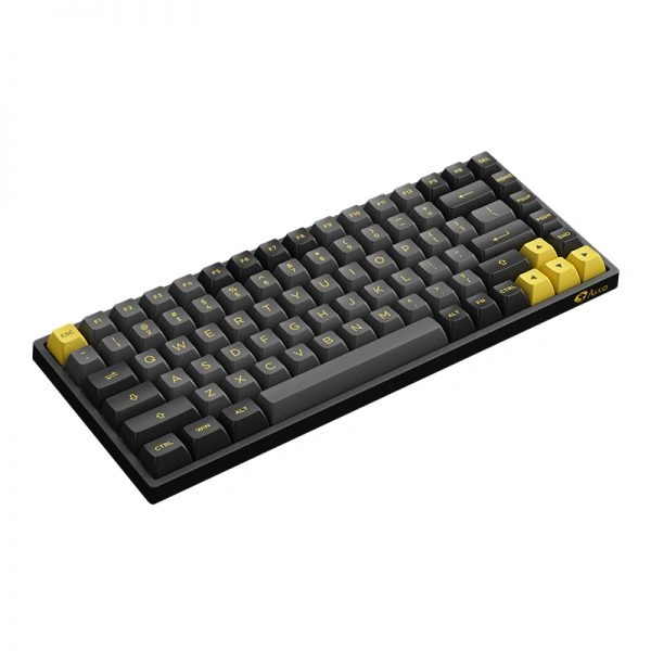 Клавиатура беспроводная AKKO 3084B  Black&Gold (Jelly Pink switches) - фото 6