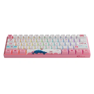 Клавиатура проводная AKKO 3061 World Tour Tokyo ( Pink CS)