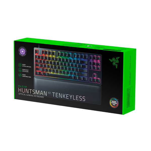 Клавиатура Razer Huntsman V2 Tenkeyless (Purple Switch)