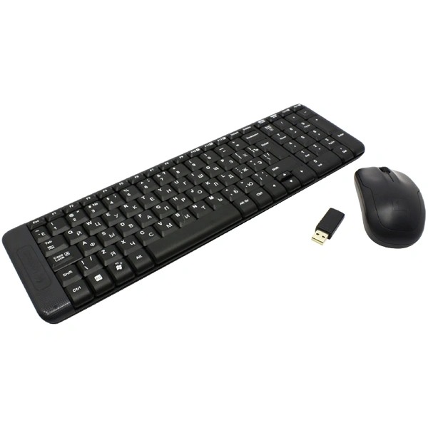 Комплект беспроводной Клавиатура + Мышь Logitech MK220 (920-003169) - фото 3