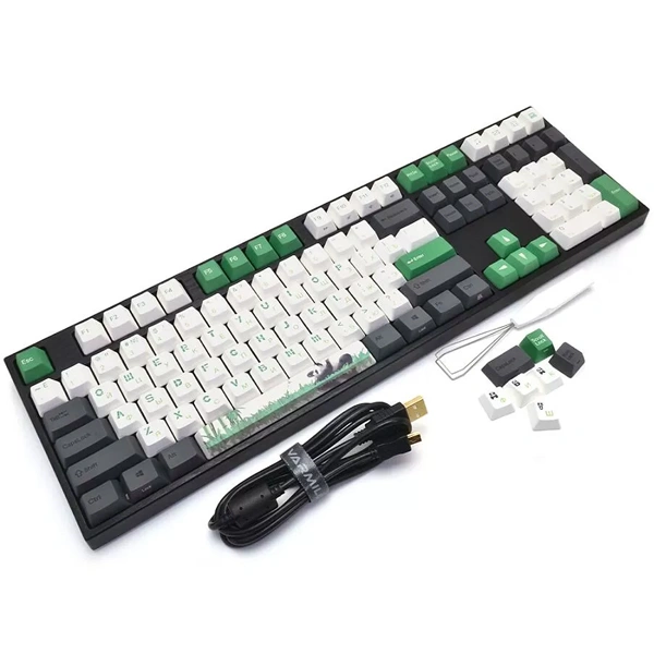 Клавиатура Varmilo VA108M Panda R2 Cherry MX Blue (VA108MA029A1A2A06A026) - фото 7