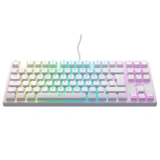 Клавиатура игровая Xtrfy K4 TKL RGB Kailh Red RU White (XG-K4-RGB-TKL-WH-R-RUS) - фото 2